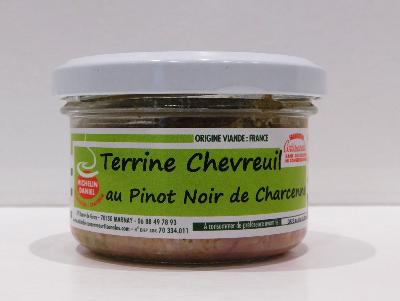 Terrine de Chevreuil au Pinot Noir de Charcenne 80 G