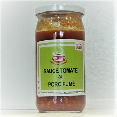 Sauce tomate au Porc Fumé  SURPRENANTE